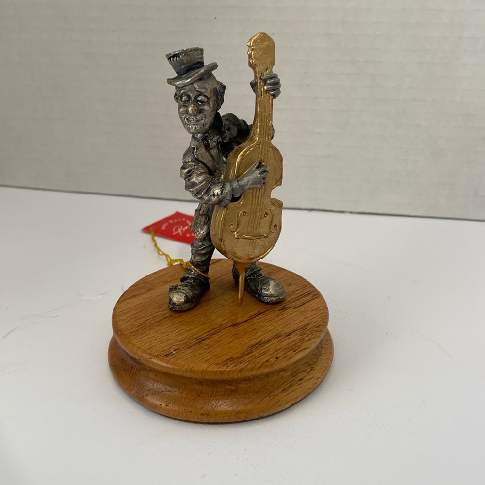 Pewter hobo band figure